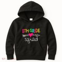 8th Grade Squad Eighth Teacher Student Team Back To School Gift Kids Hoodie thumb 0