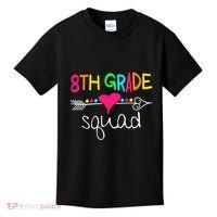 8th Grade Squad Eighth Teacher Student Team Back To School Gift Kids T-Shirt thumb 0