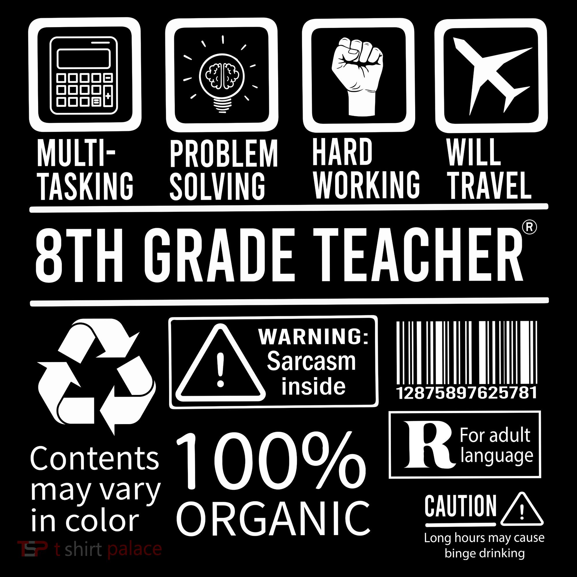 8th Grade Teacher MultiTasking Certified Job Back To School Gift Coffee Mug