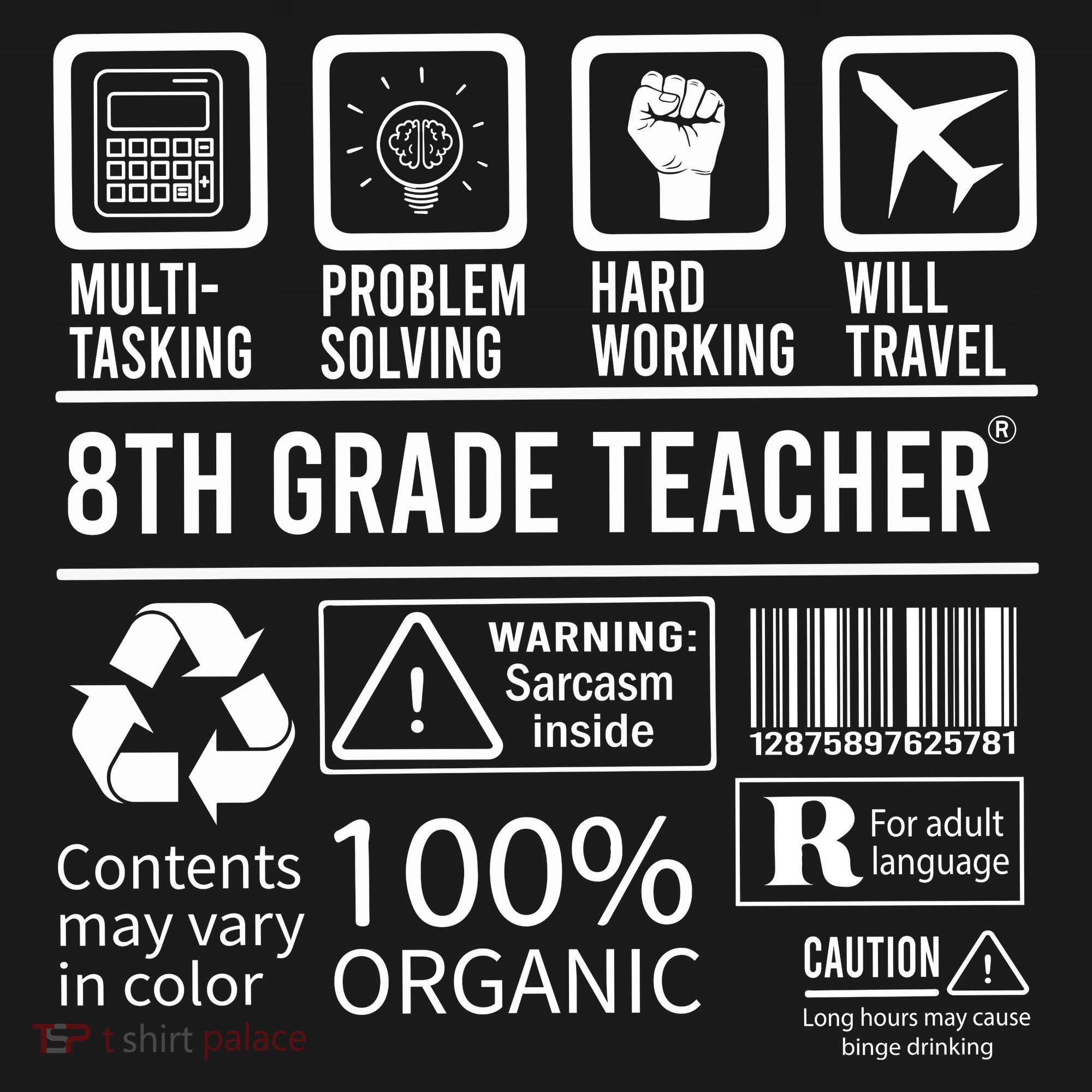8th Grade Teacher MultiTasking Certified Job Back To School Gift Women's Tank Top