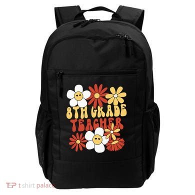8th Grade Teacher Groovy Eighth Grade Teacher Backpack