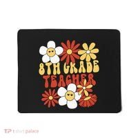 8th Grade Teacher Groovy Eighth Grade Teacher Mousepad thumb 0