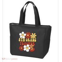 8th Grade Teacher Groovy Eighth Grade Teacher Tote Bag thumb 3