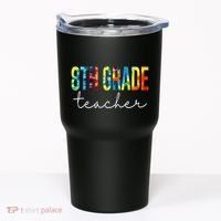 8th Grade Teacher Tie Dye Appreciation Day Back To School Tumbler thumb 0