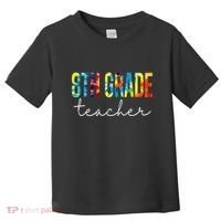 8th Grade Teacher Tie Dye Appreciation Day Back To School Toddler T-Shirt thumb 0