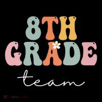 8th Grade Team Retro Groovy Funny Happy First Day Of School Coffee Mug thumb 5