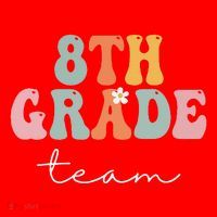 8th Grade Team Retro Groovy Funny Happy First Day Of School Santa Hat thumb 1