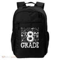 8th Grade Typography Team Teacher Back To School Backpack thumb 0