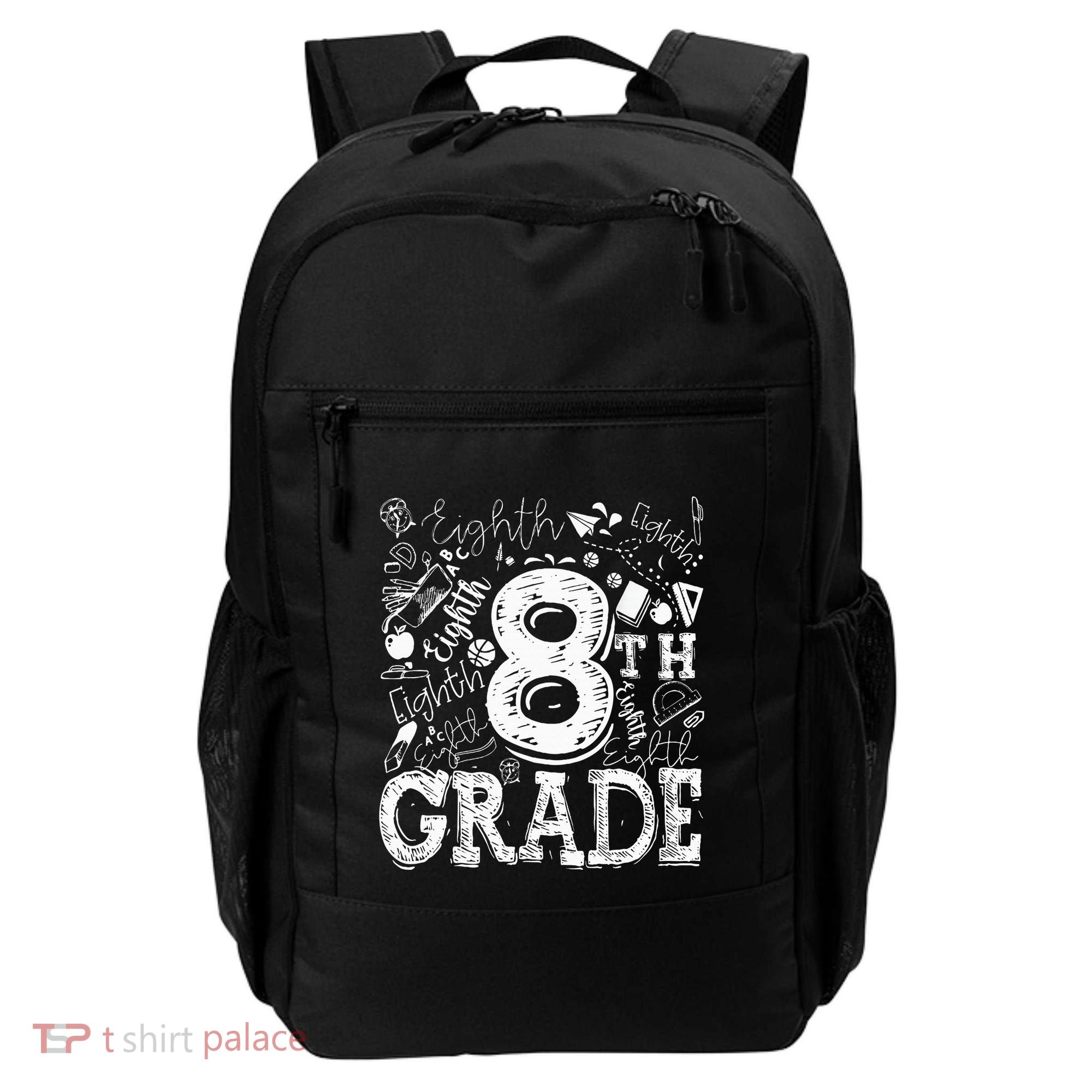 8th Grade Typography Team Teacher Back To School Backpack