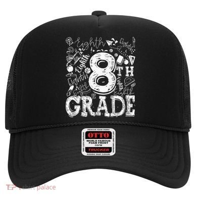 8th Grade Typography Team Teacher Back To School Hat