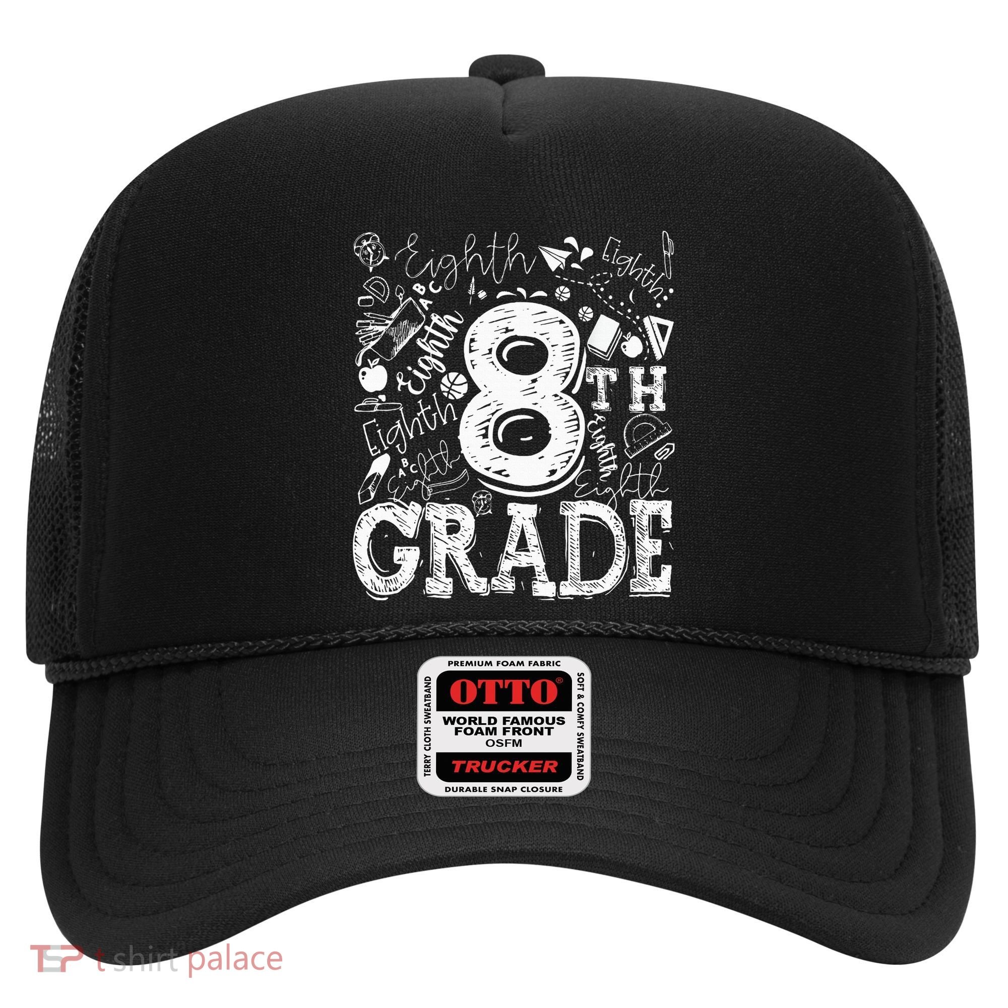 8th Grade Typography Team Teacher Back To School Hat