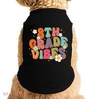 8th Grade Vibes Back To School Teacher First Day Of School Doggie Tank thumb 0