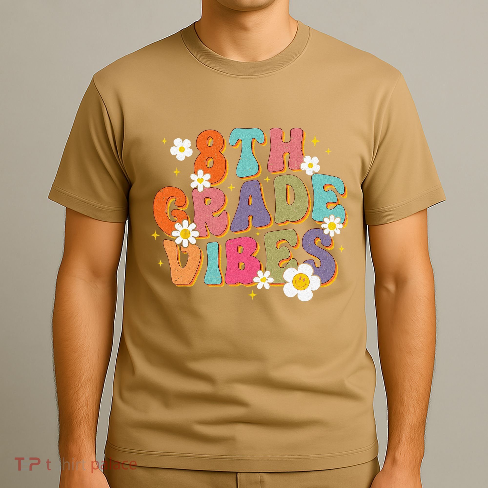 8th Grade Vibes Back To School Teacher First Day Of School T-Shirt