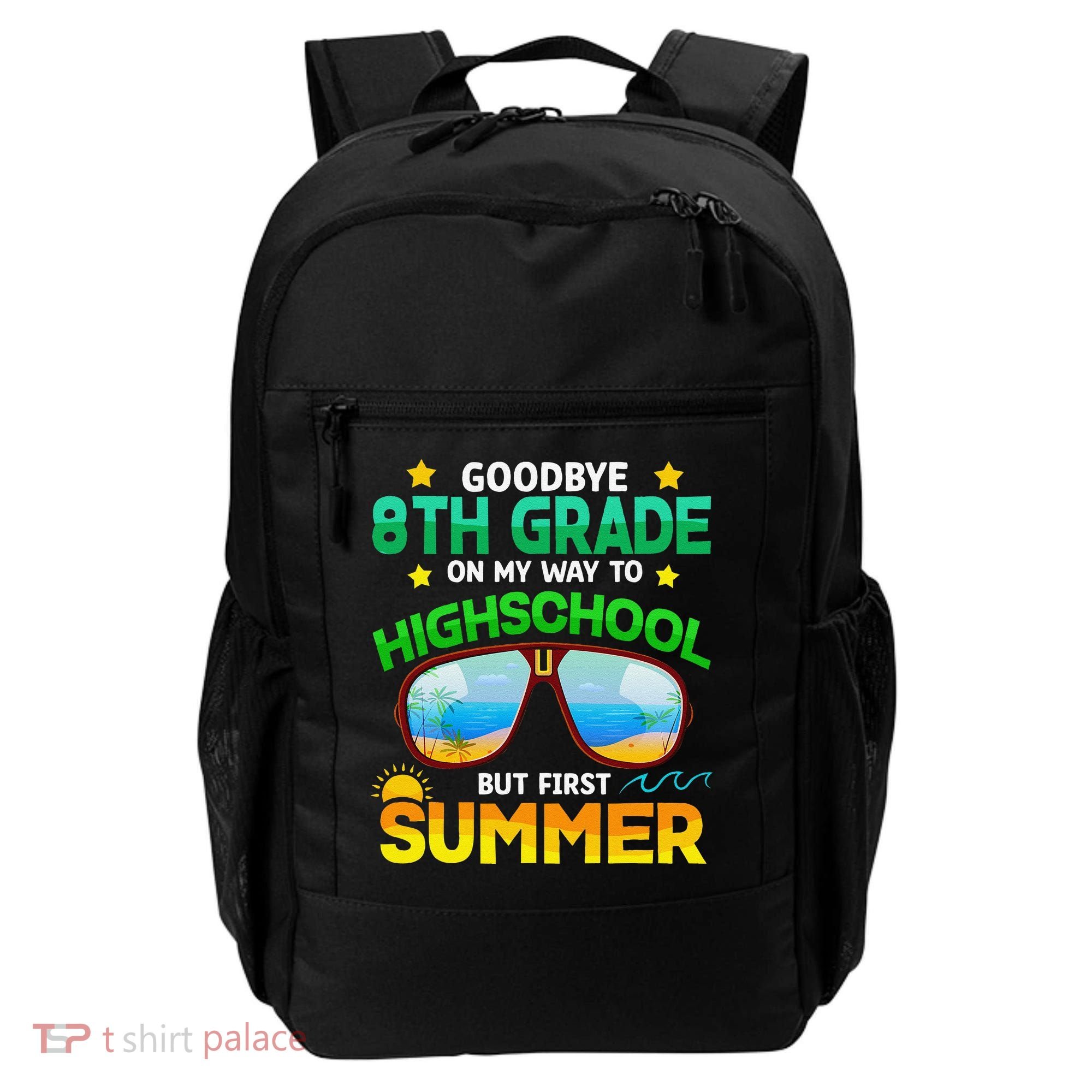 8th Grade Way To High School Grade First Summer Graduation Backpack
