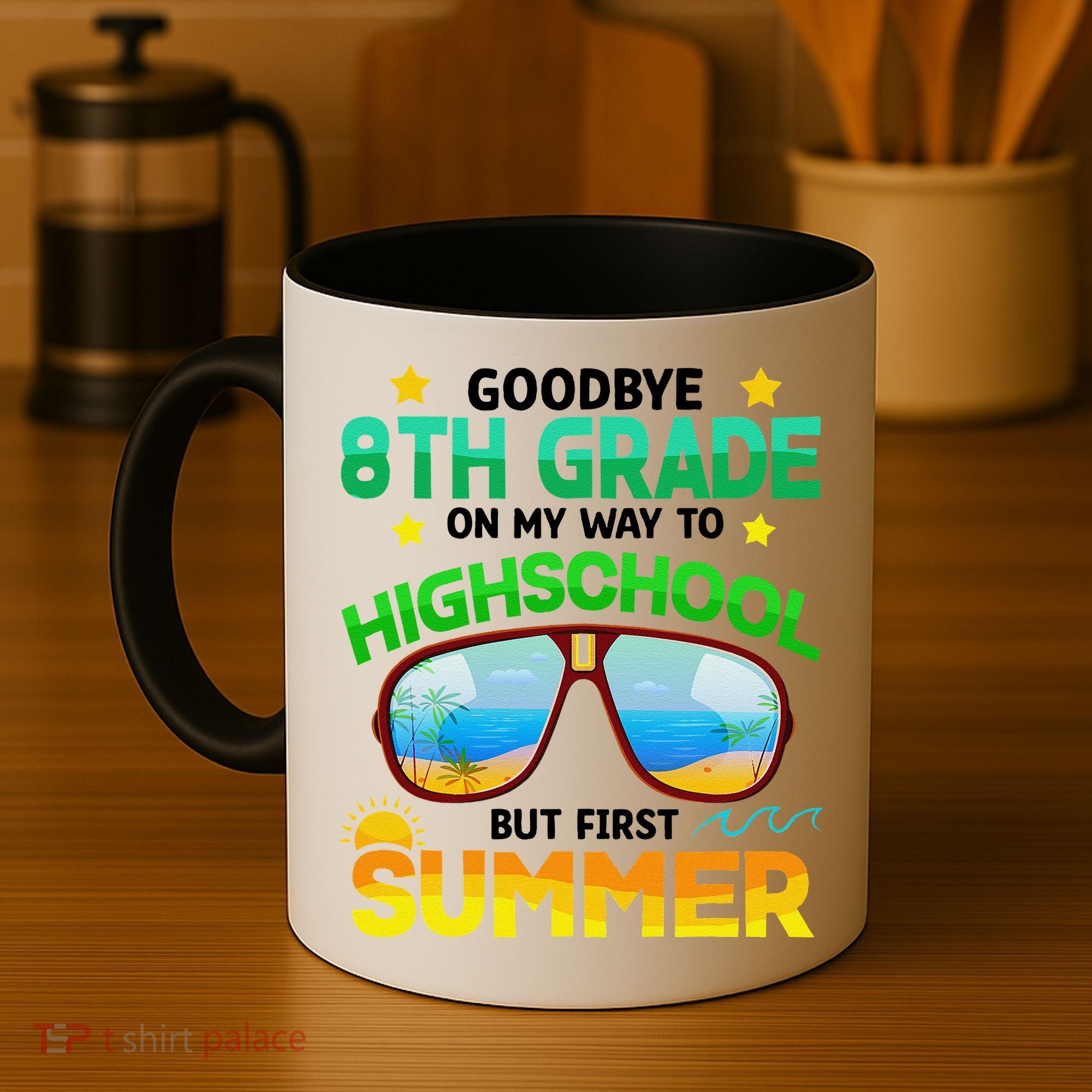 8th Grade Way To High School Grade First Summer Graduation Coffee Mug