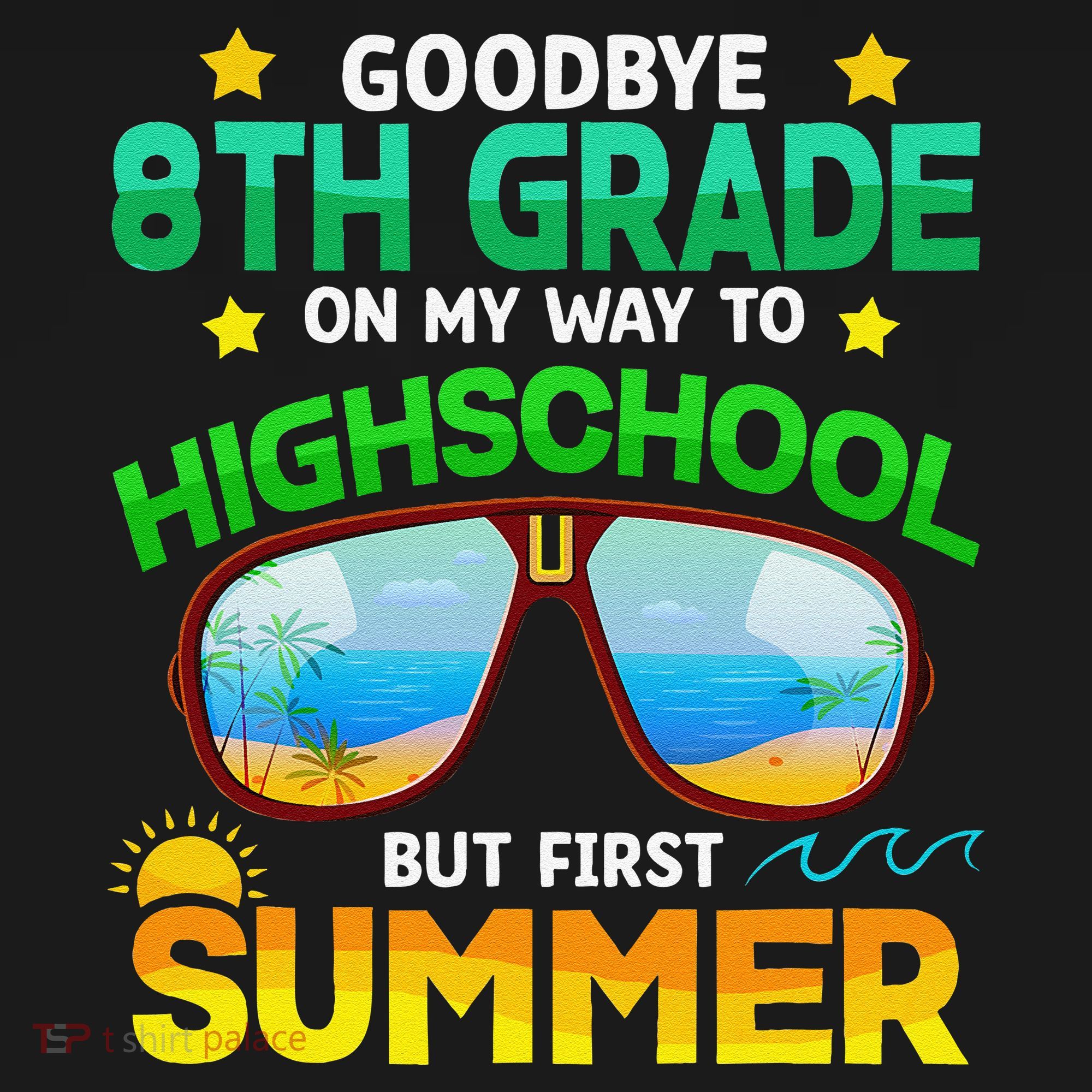 8th Grade Way To High School Grade First Summer Graduation Ornament