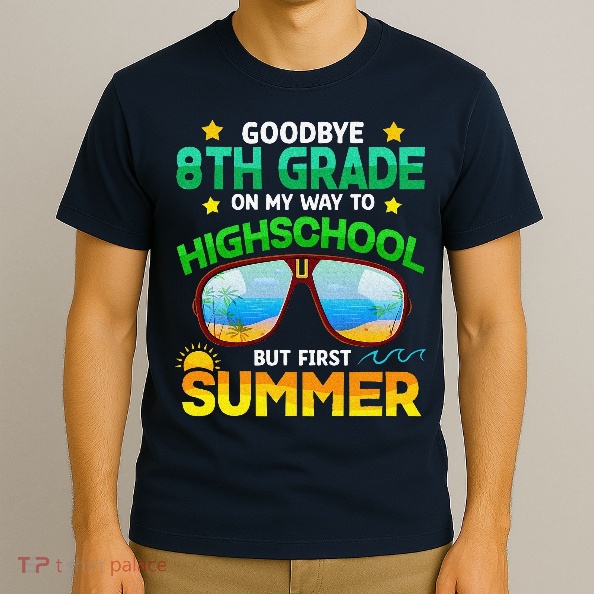 8th Grade Way To High School Grade First Summer Graduation T-Shirt