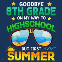 8th Grade Way To High School Grade First Summer Graduation Women's Hoodie thumb 2