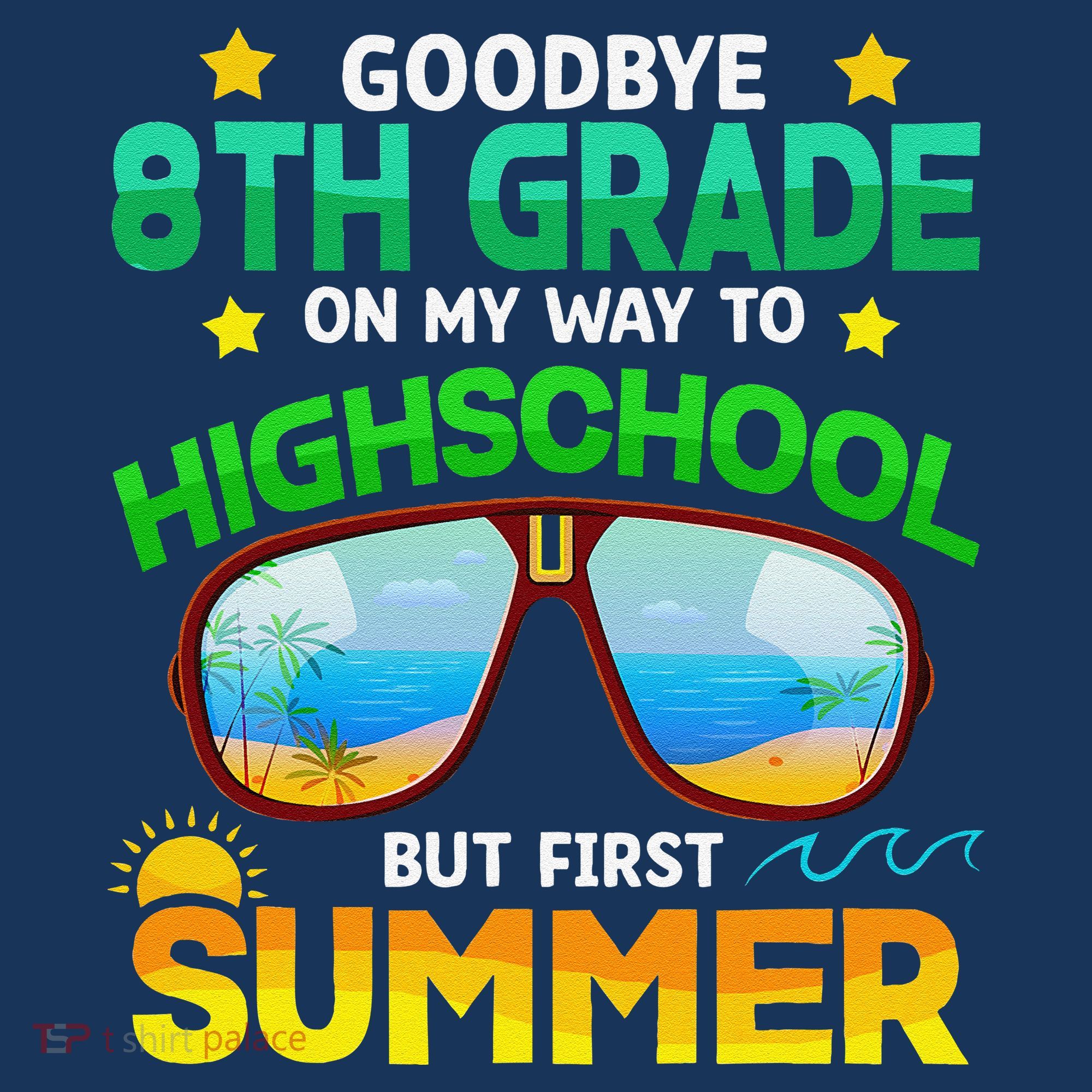 8th Grade Way To High School Grade First Summer Graduation Mousepad