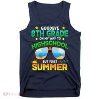 8th Grade Way To High School Grade First Summer Graduation Tank Top thumb 0