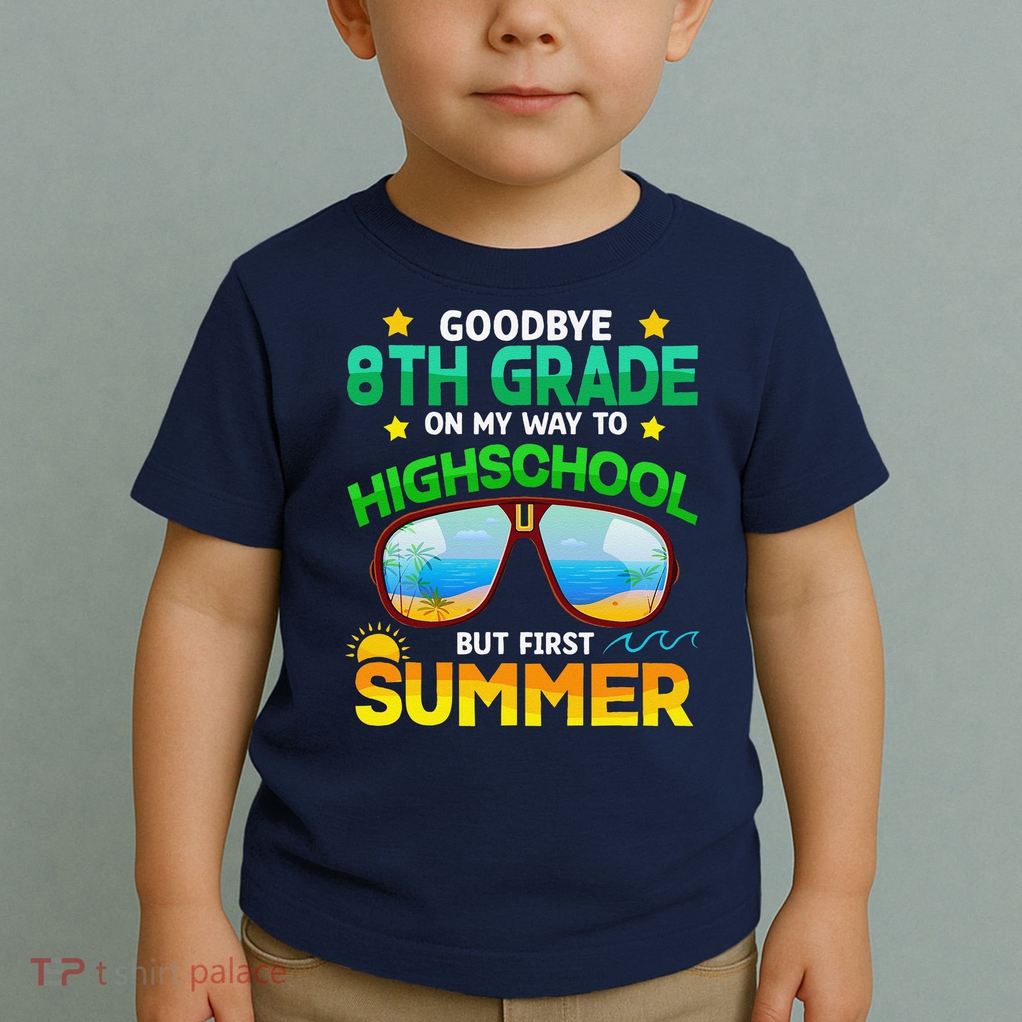 8th Grade Way To High School Grade First Summer Graduation Toddler T-Shirt