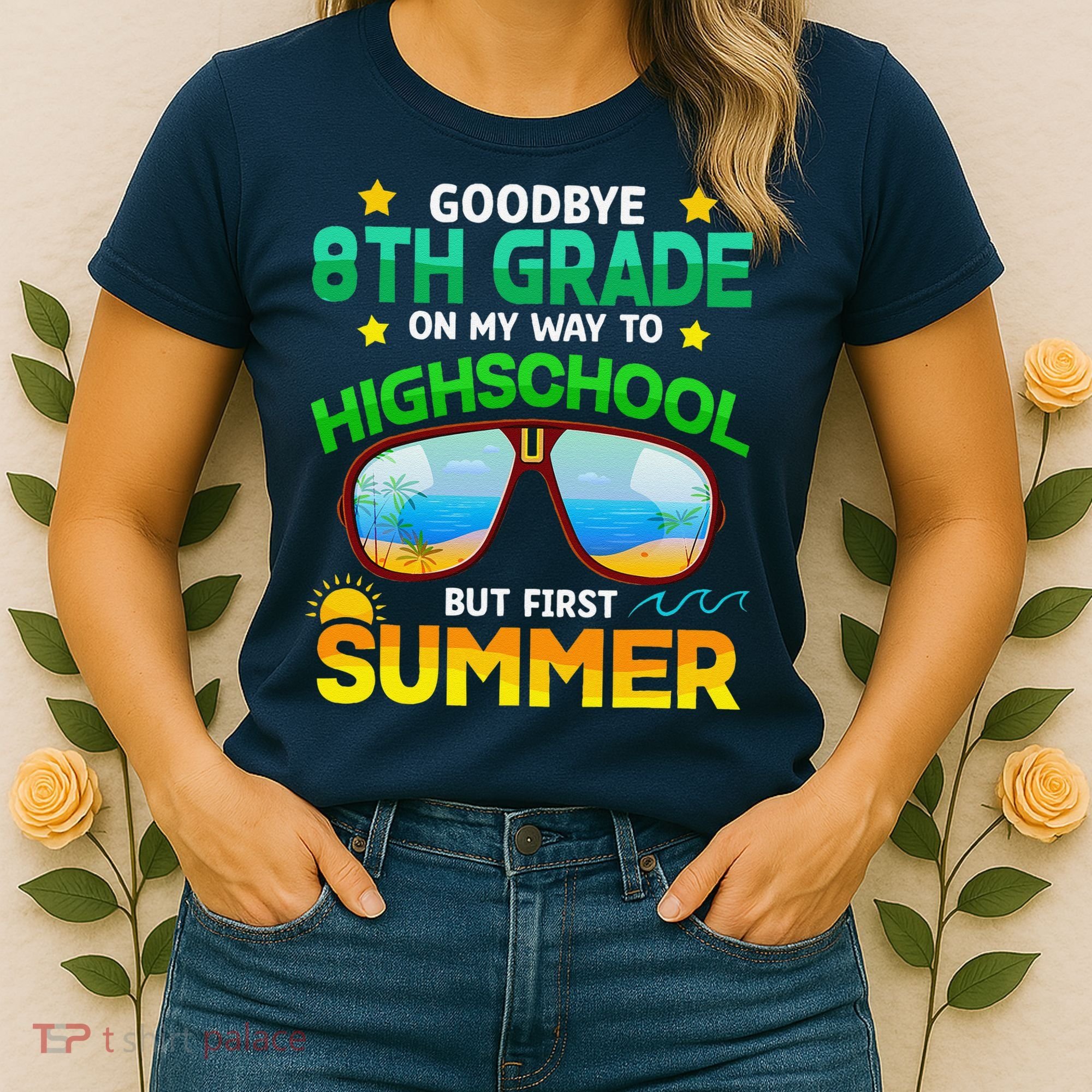 8th Grade Way To High School Grade First Summer Graduation Women's T-Shirt