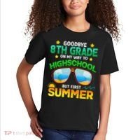 8th Grade Way To High School Grade First Summer Graduation Kids T-Shirt thumb 2