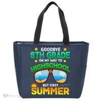 8th Grade Way To High School Grade First Summer Graduation Tote Bag thumb 0