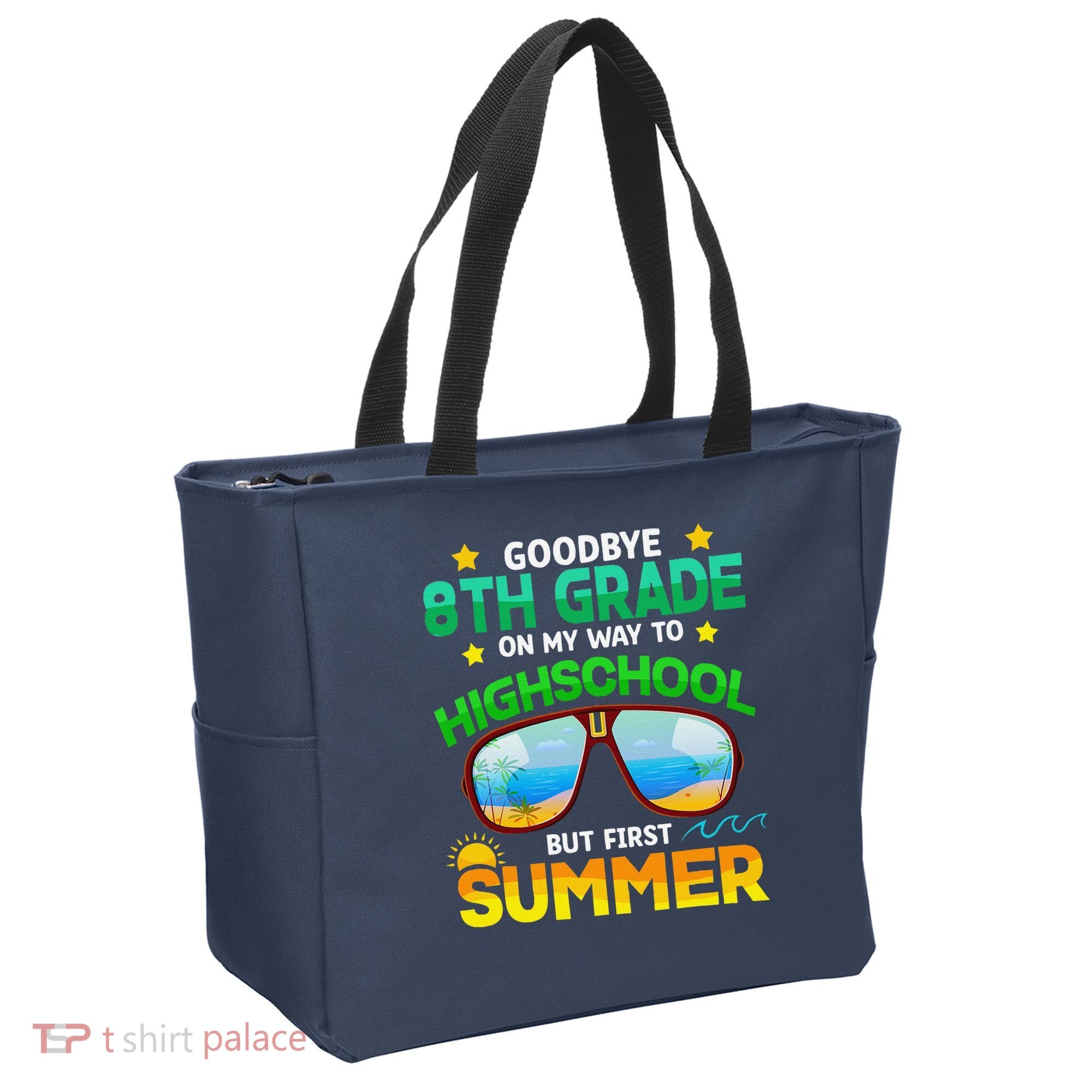 8th Grade Way To High School Grade First Summer Graduation Tote Bag