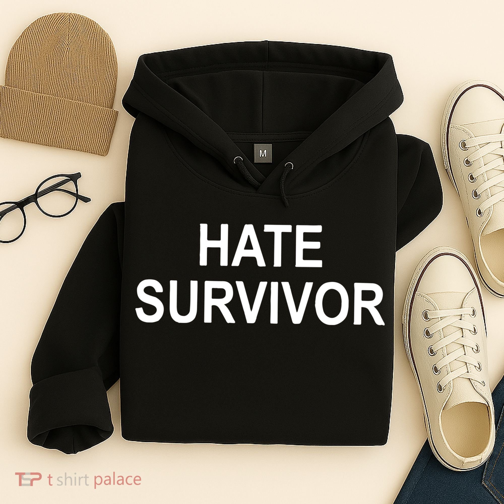 8am In Charlotte Hate Survivor Hoodie