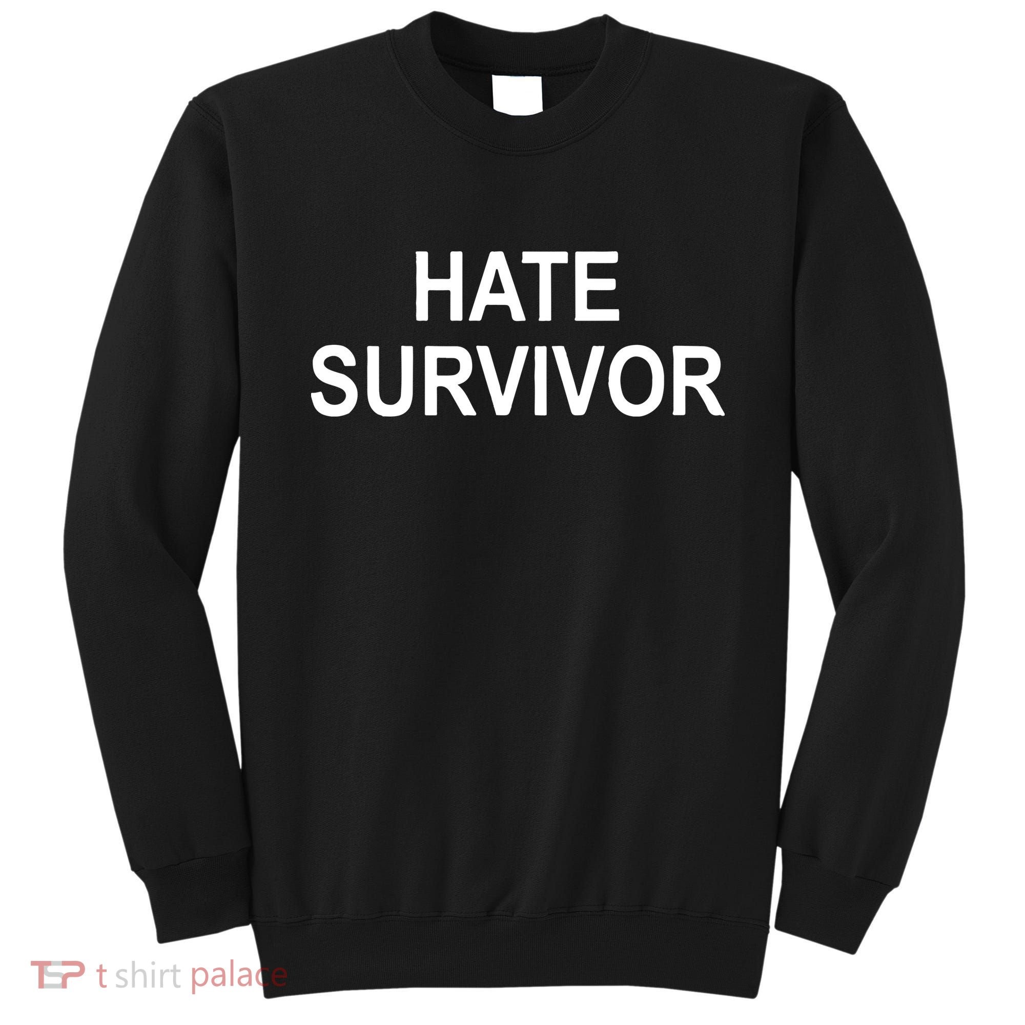 8am In Charlotte Hate Survivor Sweatshirt