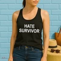 8am In Charlotte Hate Survivor Women's Tank Top thumb 2