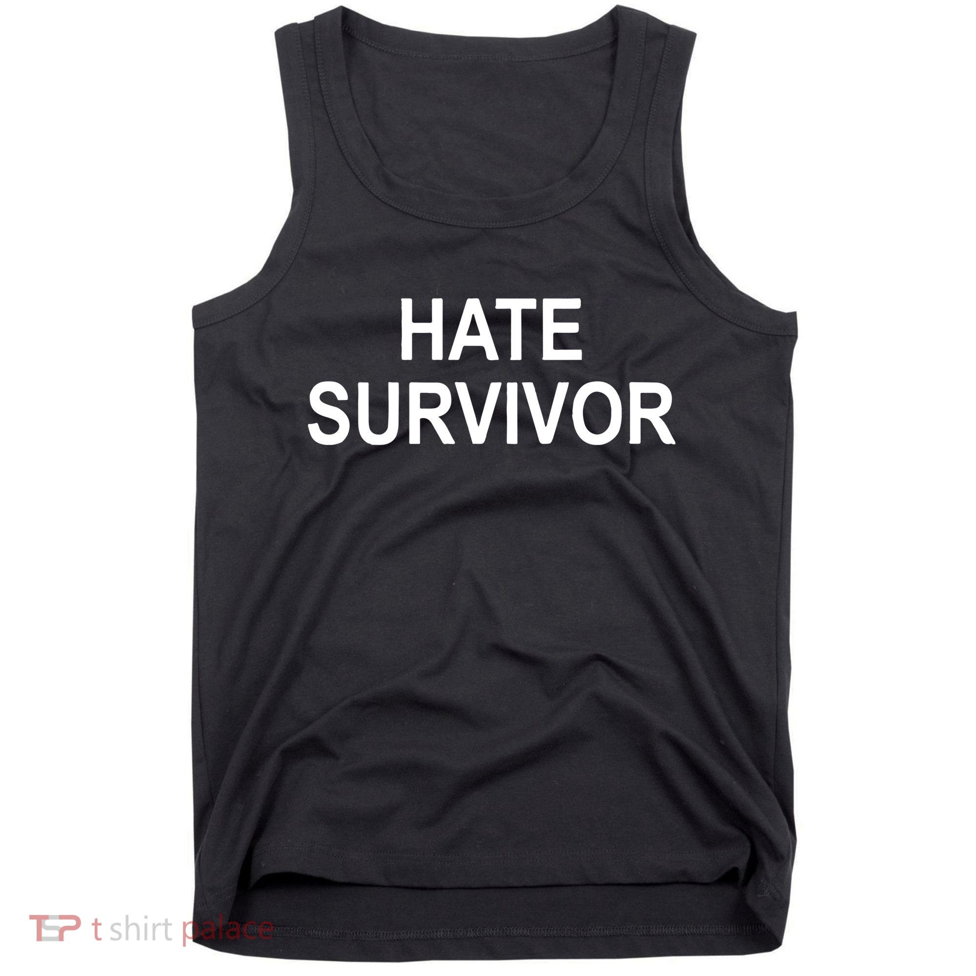 8am In Charlotte Hate Survivor Tank Top