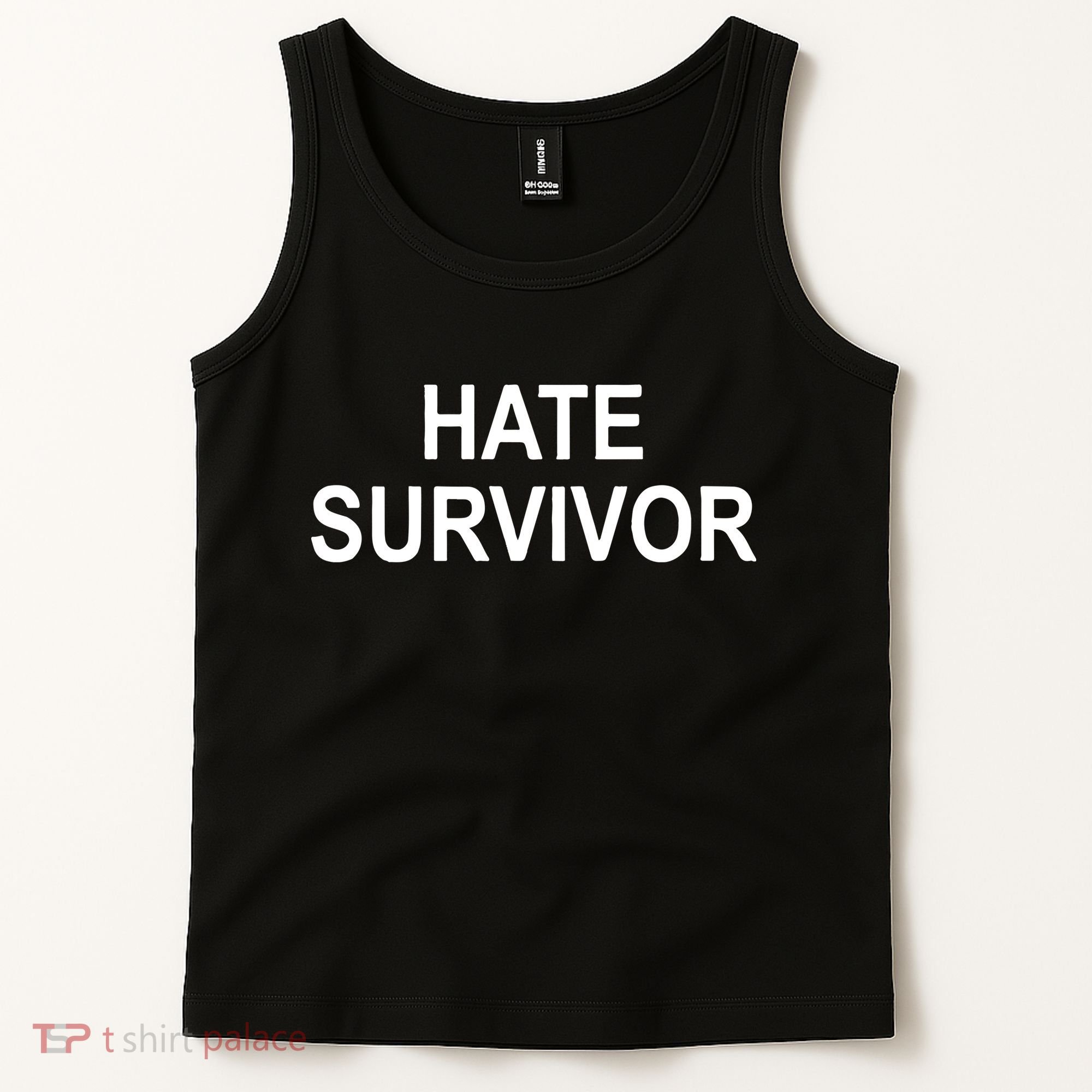 8am In Charlotte Hate Survivor Tank Top