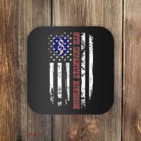 8th Infantry Division Veteran Usa Flag Veterans Day Xmas Coaster thumb 0