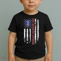 8th Infantry Division Veteran Usa Flag Veterans Day Xmas Toddler T-Shirt thumb 2