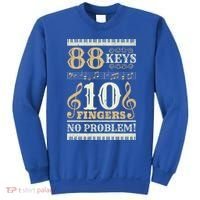 88 Keys 10 Fingers Piano Lover Players Gift Funny Musical Pianist Gift Sweatshirt thumb 0