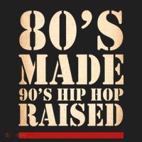 80's Made 90's Hip Hop Raised Retro Women's Sweatshirt thumb 2