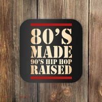 80's Made 90's Hip Hop Raised Retro Coaster thumb 0