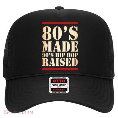 80's Made 90's Hip Hop Raised Retro Hat