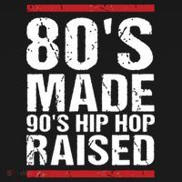 80s Made 90s Hip Hop Raised Apparel Backpack thumb 2