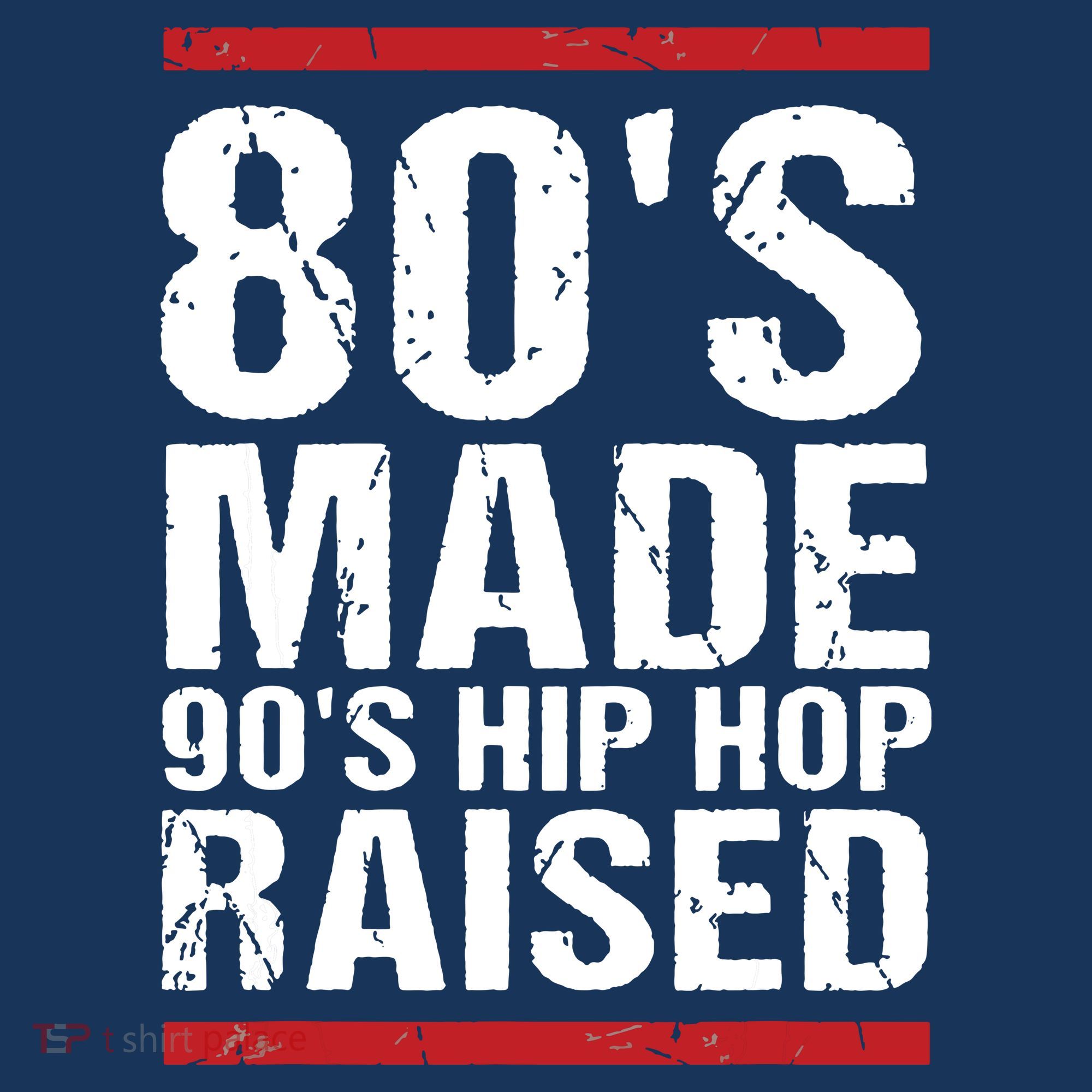 80s Made 90s Hip Hop Raised Apparel Apron