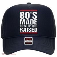 80s Made 90s Hip Hop Raised Apparel Hat thumb 0