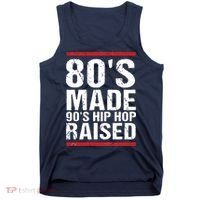 80s Made 90s Hip Hop Raised Apparel Tank Top thumb 0