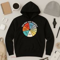 80s Music Retro Lyrics Pie Chart You May Ask Yourself Retro Hoodie thumb 3