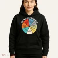 80s Music Retro Lyrics Pie Chart You May Ask Yourself Retro Hoodie thumb 5