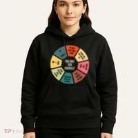 80S Music Retro Lyrics Pie Chart You May Ask Yourself Hoodie thumb 5