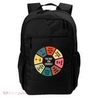 80S Music Retro Lyrics Pie Chart You May Ask Yourself Backpack thumb 0