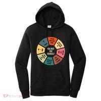 80S Music Retro Lyrics Pie Chart You May Ask Yourself Women's Hoodie thumb 0