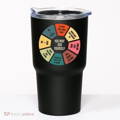 80S Music Retro Lyrics Pie Chart You May Ask Yourself Tumbler